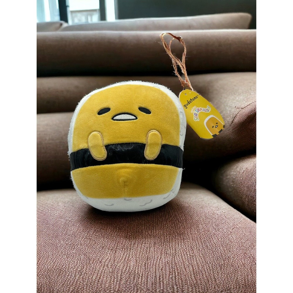 Squishmallow Gudetama Sanrio Sushi Roll 6.5" Plush New withTag Plush Gift
